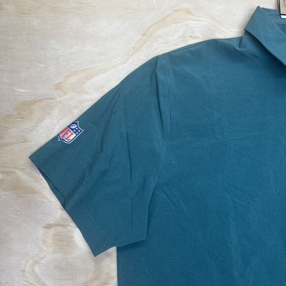 NEW XL Philadelphia Eagles Nike Sideline Lockup Performance Polo Shirt - Picture 5 of 13